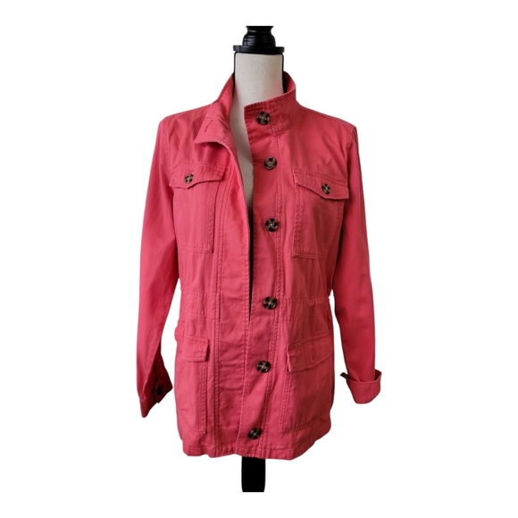 St. Johns bay cotton lightweight jacket size S - Picture 1 of 6